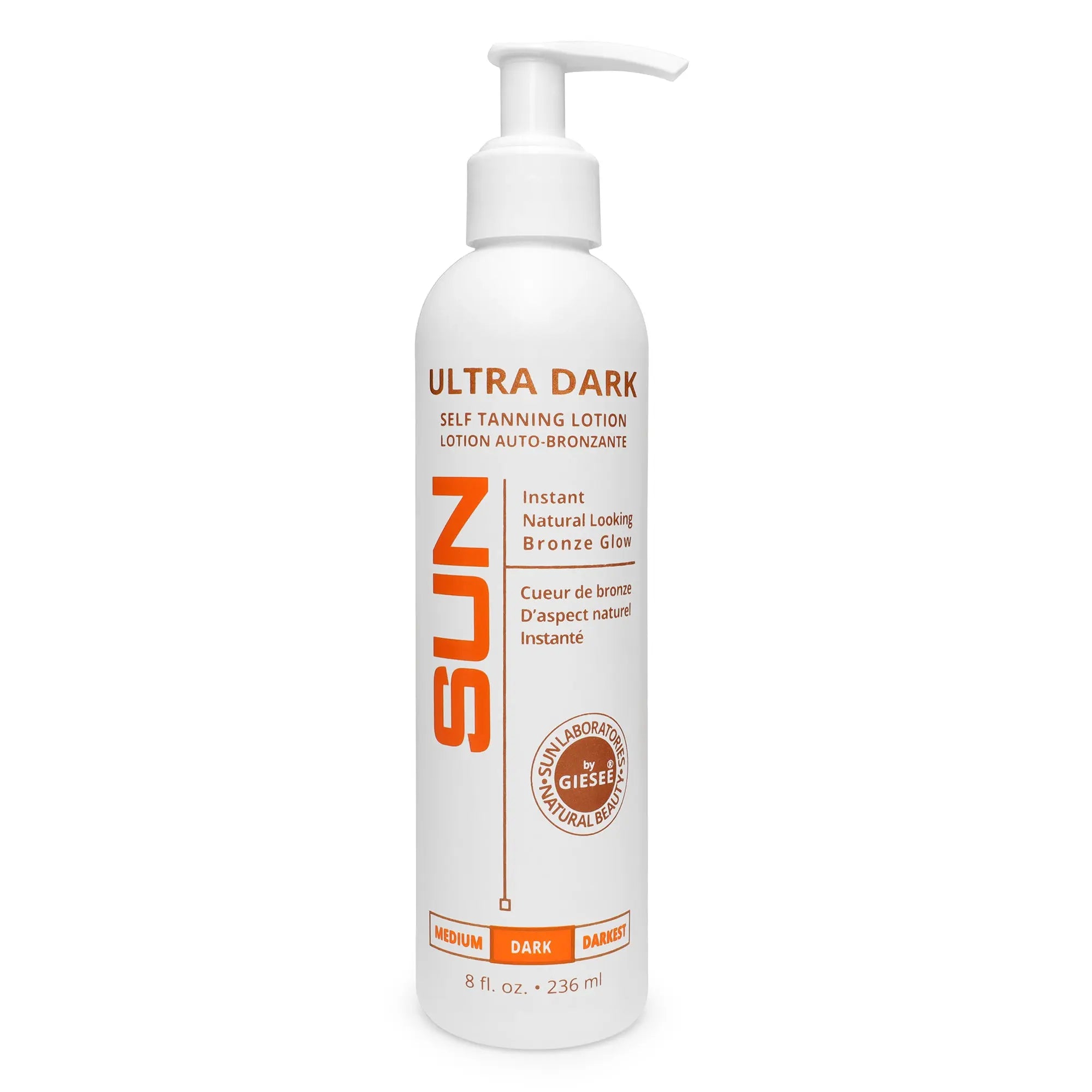 Sunlabs Ultra Dark Self Tanner for Dark Skin Instant Tint- 4oz +