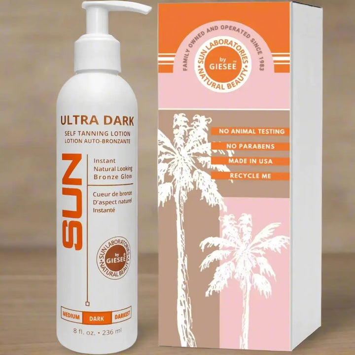 Ultra Dark Self Tanner Lotion 8oz | Sun Laboratories – Sun