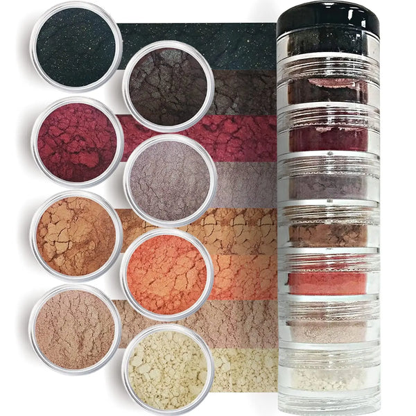 Buy Brown Eyed Girl  8 Stack Mineral Makeup Eyeshadow Pure Shimmer Mineral Makeup by Sun Laboratories. Premium quality product with reliable packaging and fast delivery.