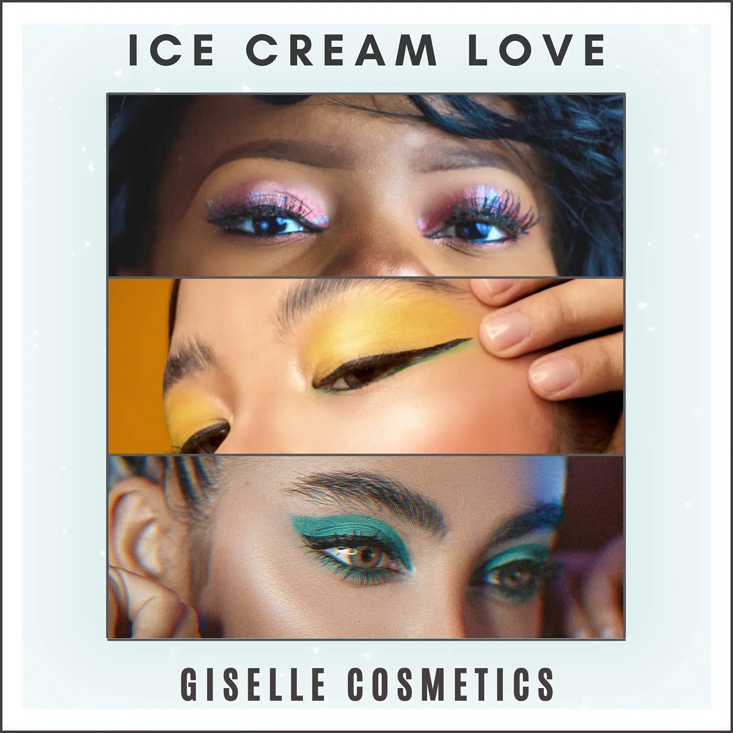 Ice Cream Love 8 Stack Mineral Makeup Eyeshadow Pure Shimmer Mineral Make - Sun Laboratories by Giesee gypsy makeup	