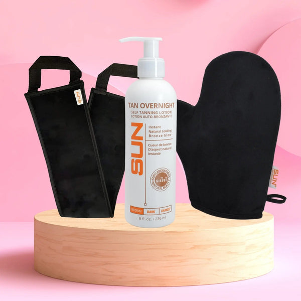 Buy Sunlabs Tan Overnight 8oz Self Tan Lotion Mitt Bundle by Sun Laboratories. Premium quality product with reliable packaging and fast delivery.
