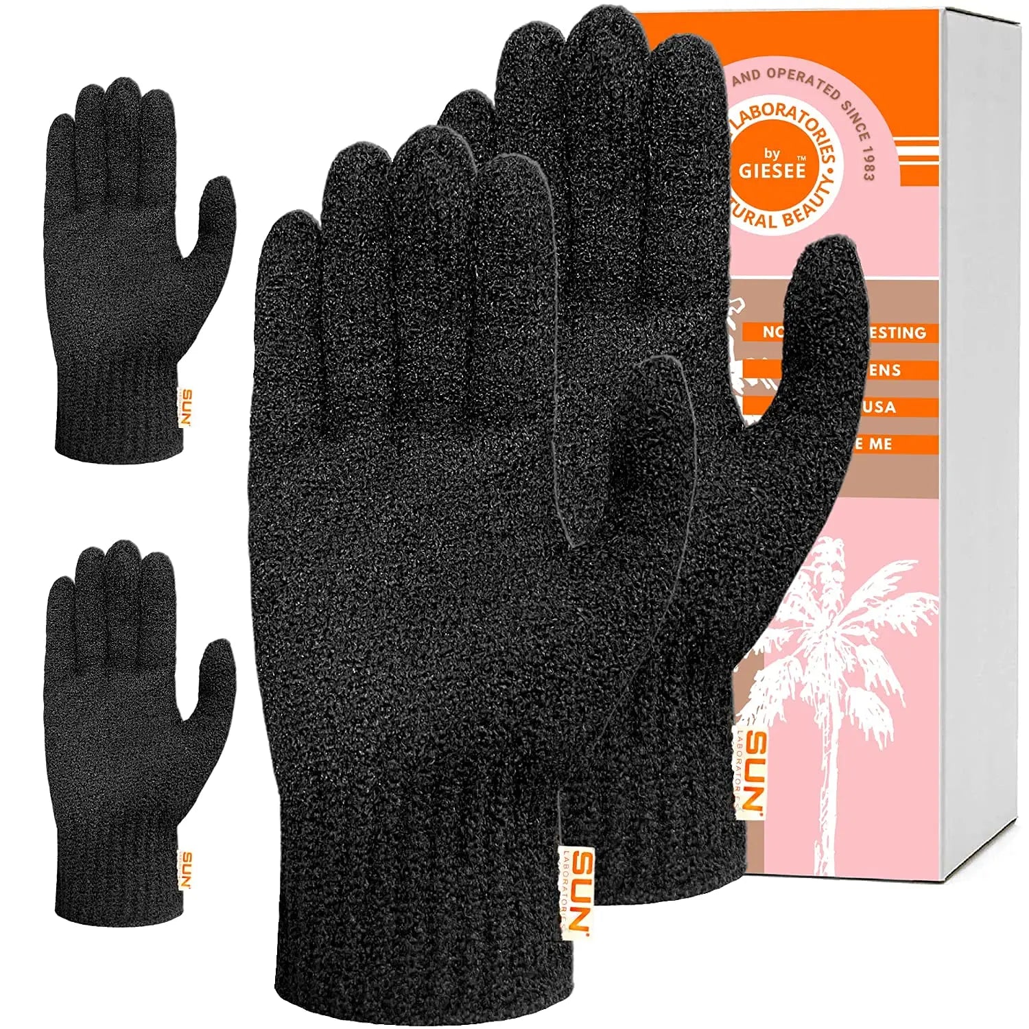 Exfoliating Glove for Smooth and Radiant Skin - Sun Laboratories by Giesee skin care smooth exfoliater