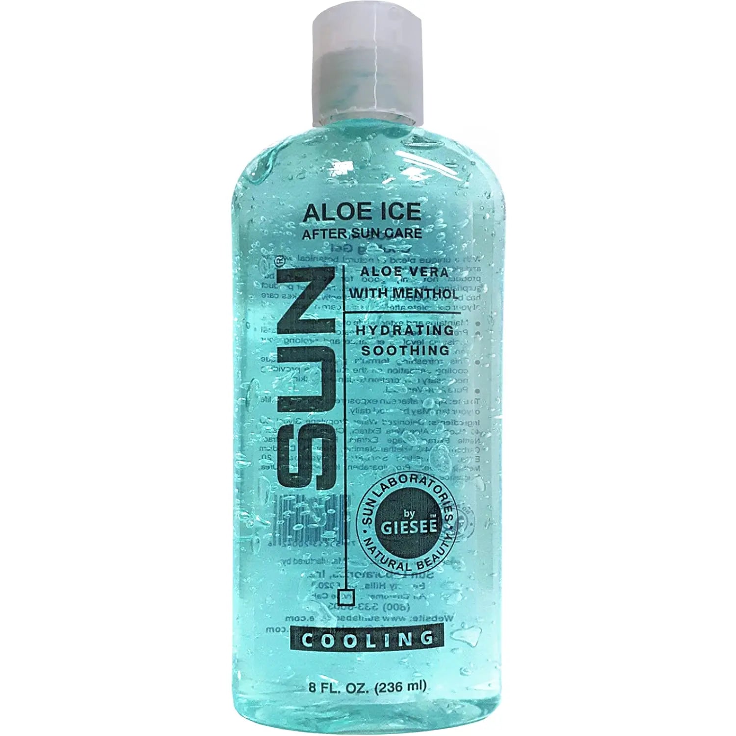Ice Finalizing Gel 2-Pack: Soothing Aloe Vera After Sun Lotion for Refreshing Cooling Relief - Sun Laboratories by Giesee aftersun aloe vera lotion	