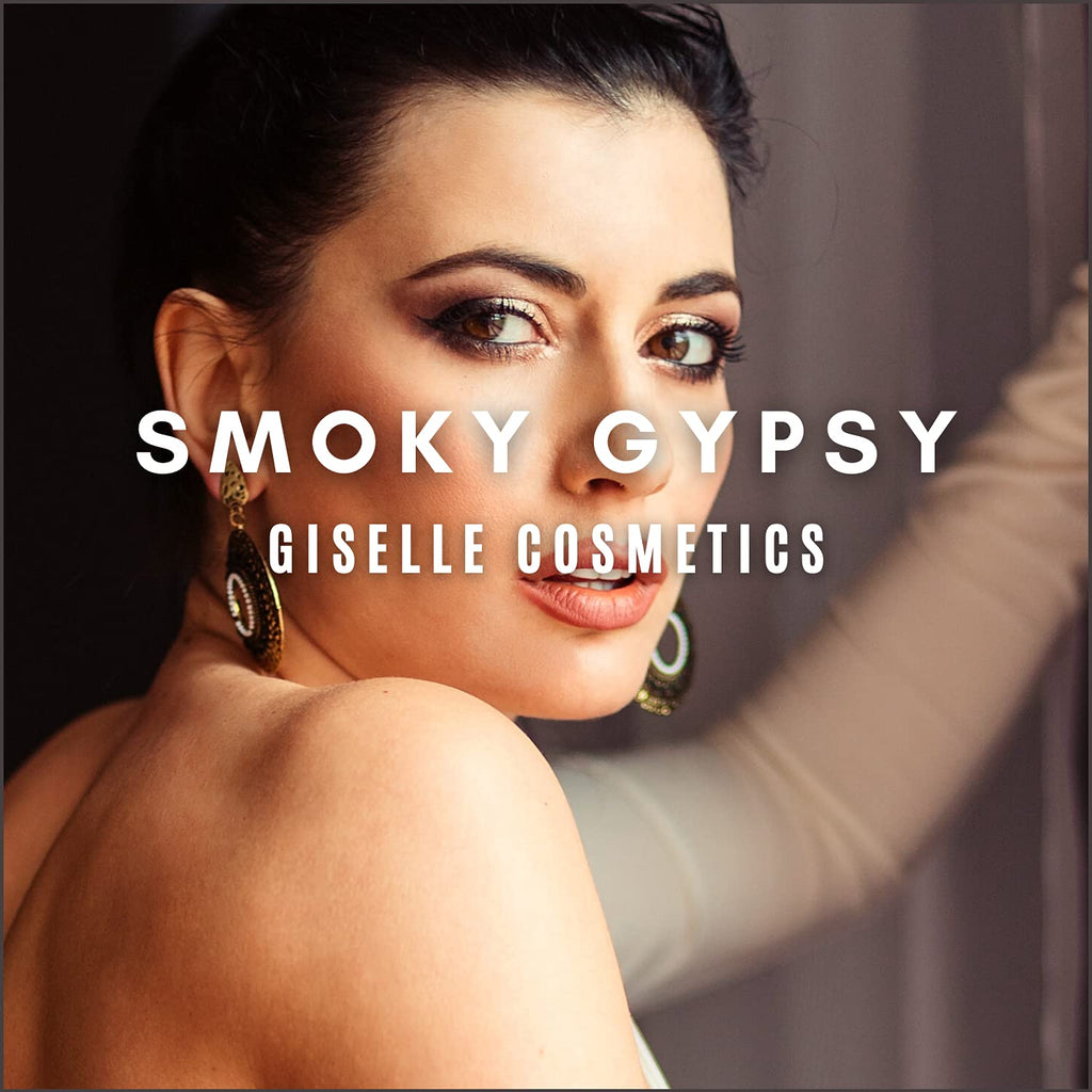 Smoky Gypsy 8 Stack Mineral Makeup Eyeshadow Giselle Cosmetics