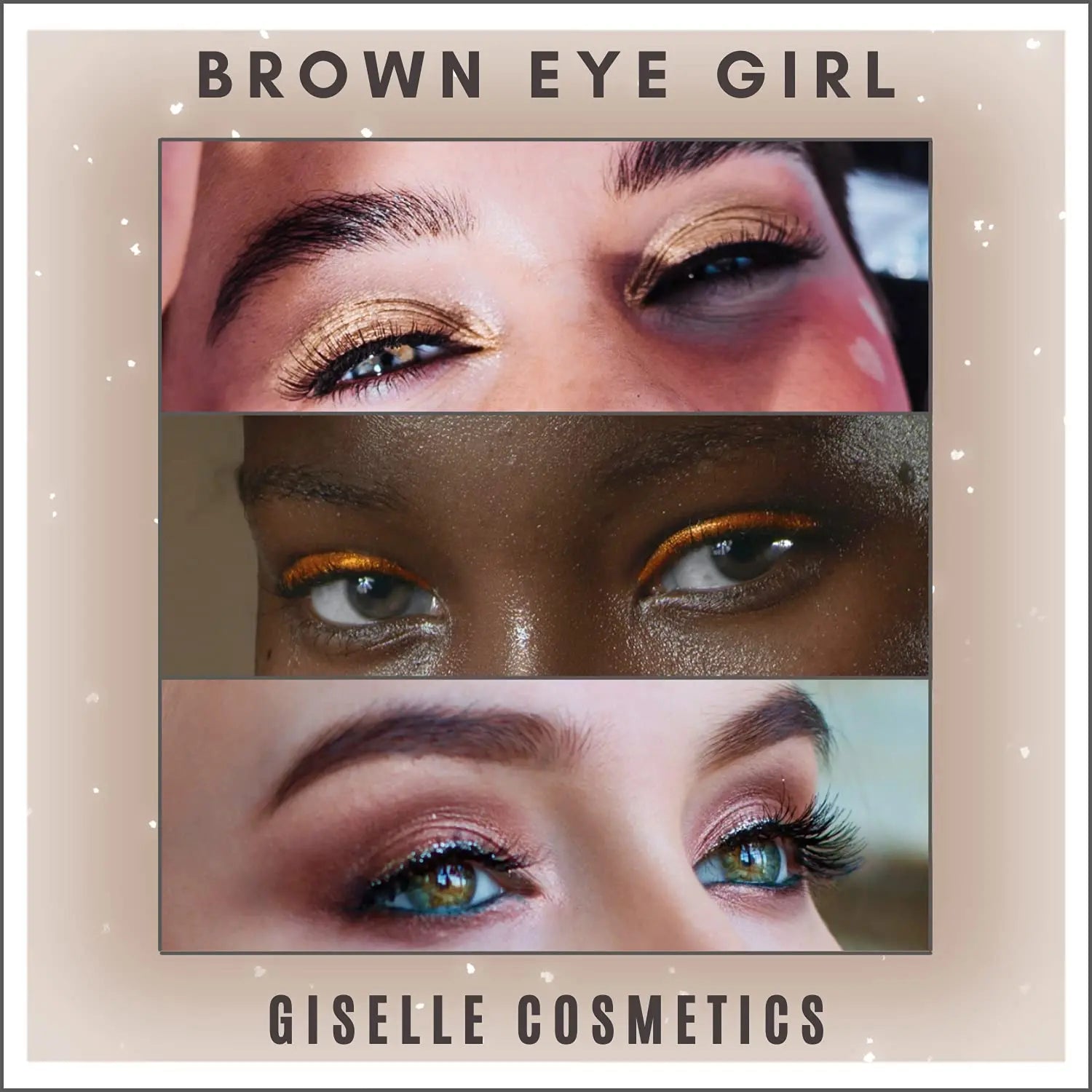 Brown Eyed Girl  8 Stack Mineral Makeup Eyeshadow Pure Shimmer Mineral Makeup - Sun Laboratories by Giesee gypsy makeup	