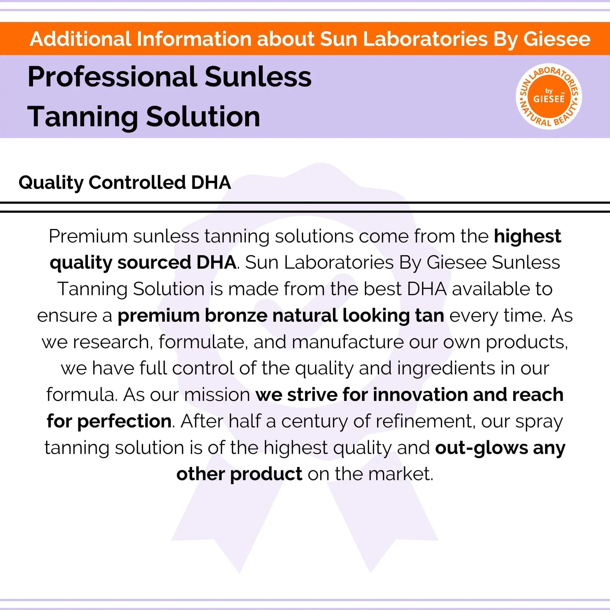 Spray Tan Solution 16oz Dark Sunsation Very Dark - Sun Laboratories by Giesee airbrush tanning solution wholesale
