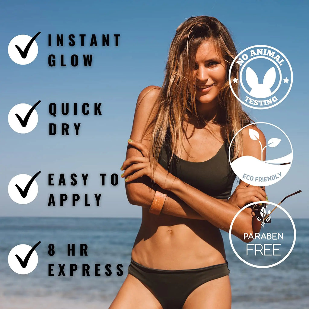 Sunlabs Self Tanner Ultra Dark Lotion - Instant Tint Sunless Tanning Lotion Set of 2 (8fl oz) - Sun Laboratories by Giesee  sunlabs self tanner
