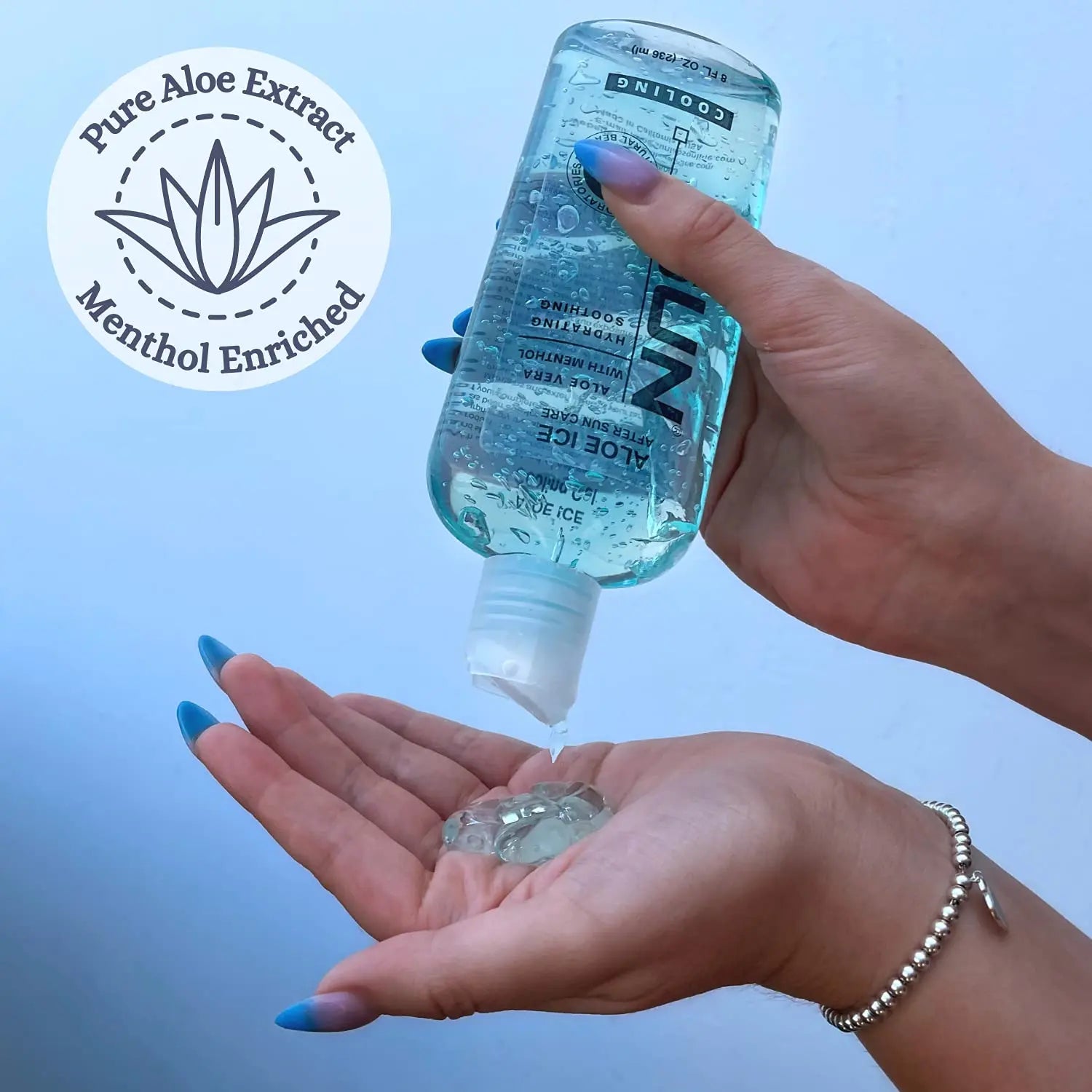 Ice Finalizing Gel 2-Pack: Soothing Aloe Vera After Sun Lotion for Refreshing Cooling Relief - Sun Laboratories by Giesee aftersun aloe vera lotion	
