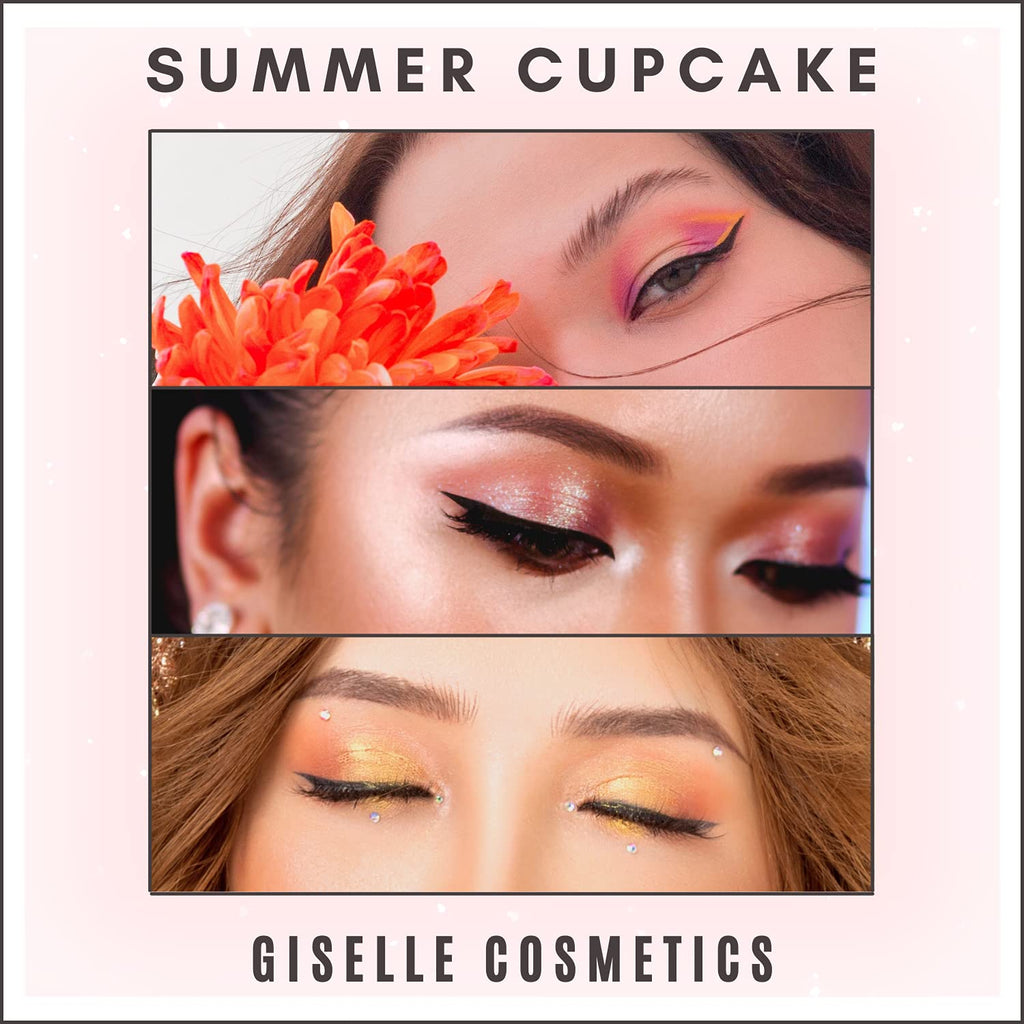 Summer Cupcake 8 Stack Mineral Makeup Eyeshadow Pure Shimmer Mineral Make